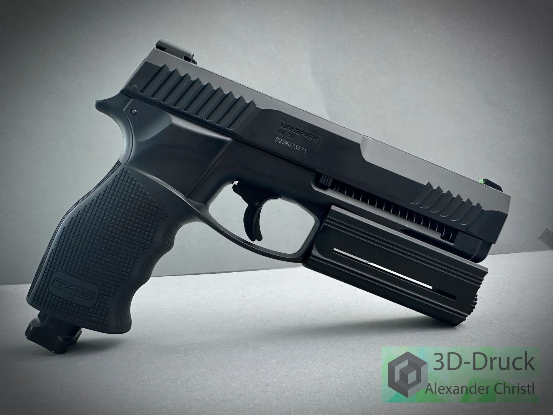 SPEEDLOADER / SCHNELLADE MAGAZIN / inkl. PICATINNY SCHIENE für HDP50 / CAL.50