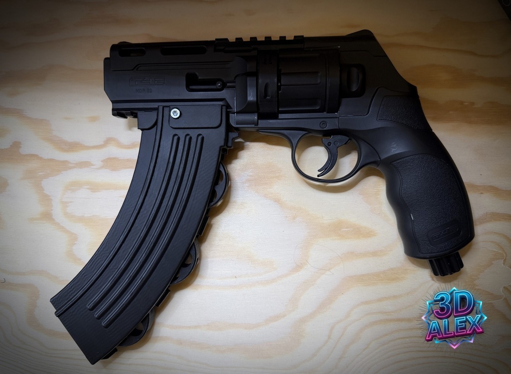 🔥 AK Magazin-Dummy für HDR 50 Gen1 & Gen2 – Für 3 Trommeln 🔥 HDR50 Umarex T4E